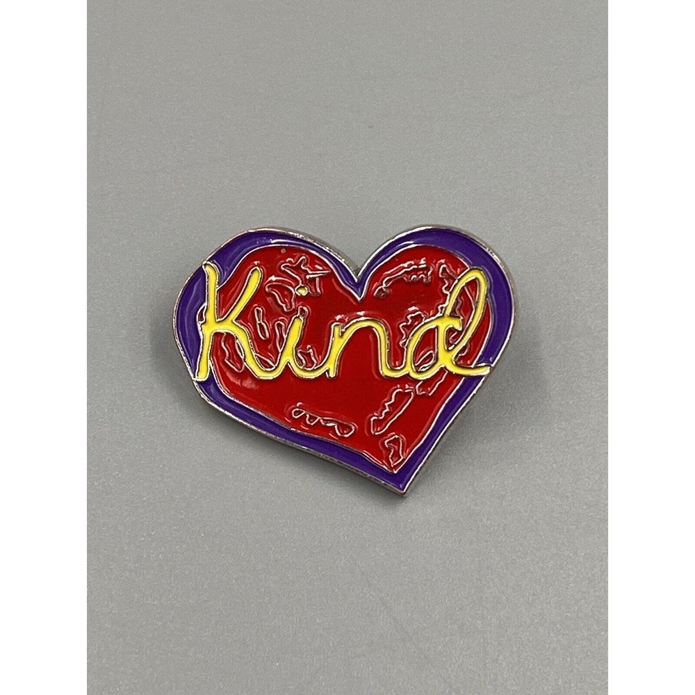 Penzeys Kind Heart Lapel Hat Pin Brooch - Picture 1 of 4